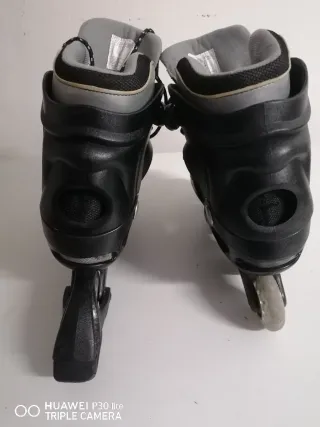 Patines en línea negros talla 42-43