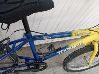 Bicicleta Top Bike 20 Blu/Giallo