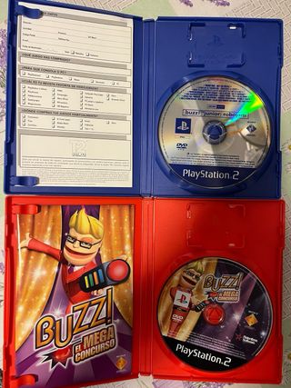Juegos PS2 Buzz PlayStation 2