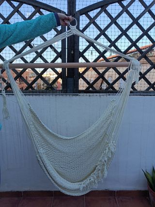 Dondolio sospeso per terrazzo o giardino