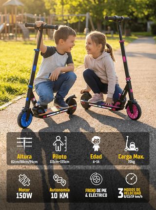 Patinete Eléctrico Infantil ZWHEEL [PRECINTADO]