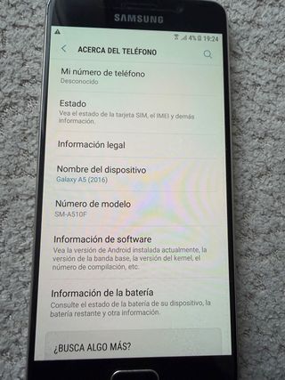 Samsung Galaxy A5 beige