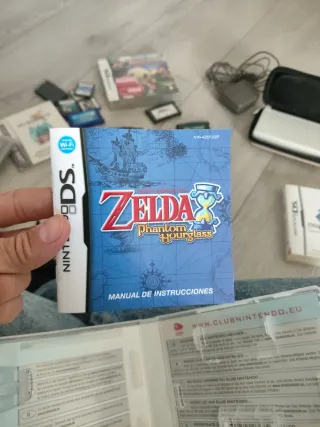 Zelda Phantom Hourglass Nintendo DS Caja