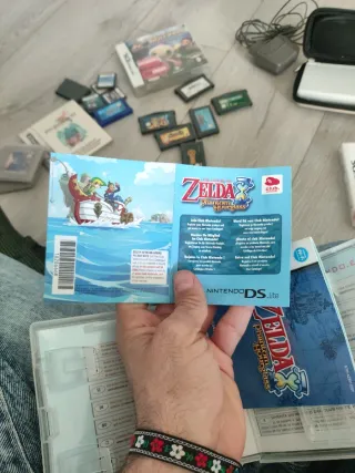 Zelda Phantom Hourglass Nintendo DS Caja