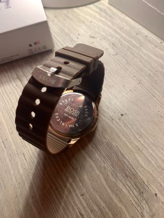 Reloj Hugo Boss Marrón y Dorado