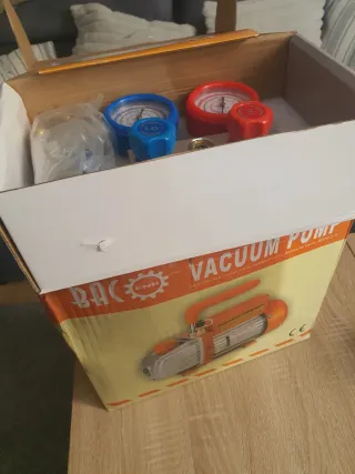Bomba de vacío 1 etapa 1 solo uso, como nueva