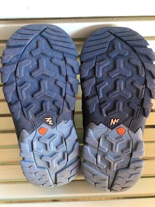 Zapatillas montaña niño quechua crossrock T.28