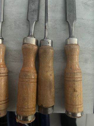 Juego de 6 formones para madera