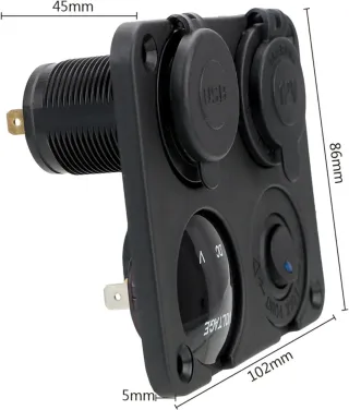 Panel control  4 en 1 12V Coche Barco Quad