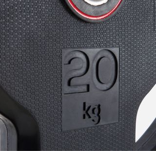 Disco musculación 20 kg Domyos