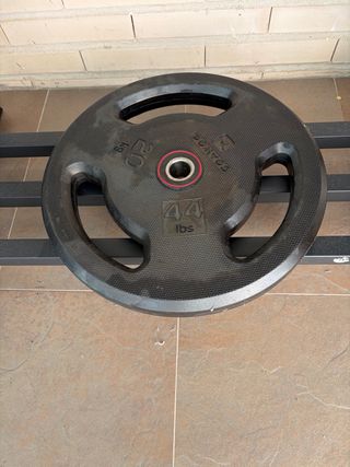 Disco musculación 20 kg Domyos