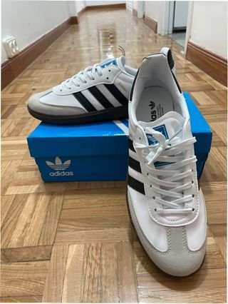 Adidas Samba OG Blancas Negras Talla 44