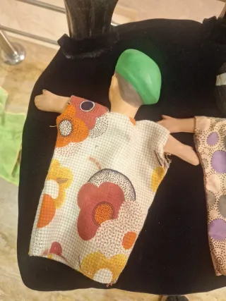 Marionetas de mano años 70 (2 unidades)