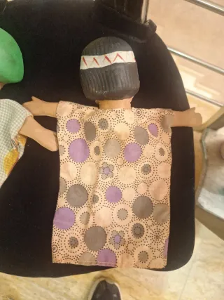 Marionetas de mano años 70 (2 unidades)