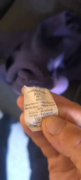 Maglione uomo Conbipel viola