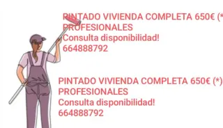 "La Pintona y más. Profesional pintura y hogar.