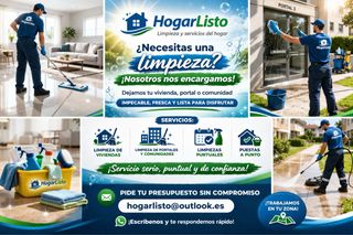 Limpieza de viviendas y locales