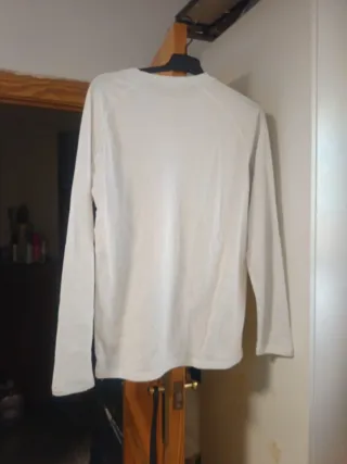 Camiseta térmica manga larga blanca