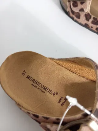 Ciabatte donna in vera pelle nuove- Made in Italy
