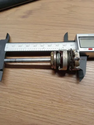 Potenciómetro Radio Antiguo Tono