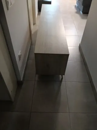 Mueble TV madera 1,80x40