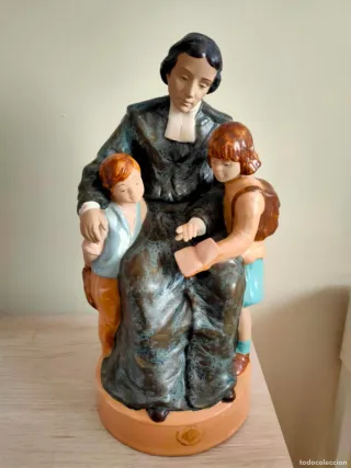 Escultura de Enrique Sanisidro. San Juan Bautista