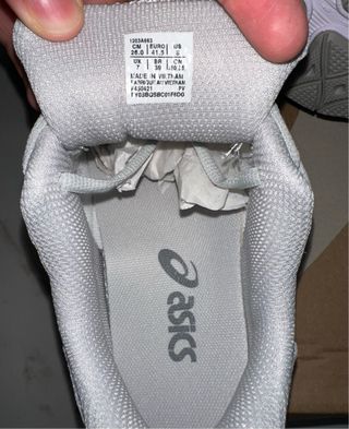 Asics Gel NYC Gris y Teal Talla [Talla]