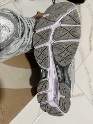 Asics Gel NYC Gris y Teal Talla [Talla]