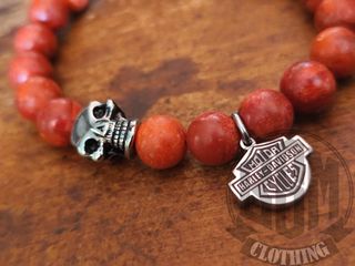 Bracciale Harley Davidson orange matt