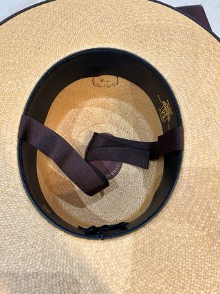 Sombrero Panama Oliver Beige/Marrón