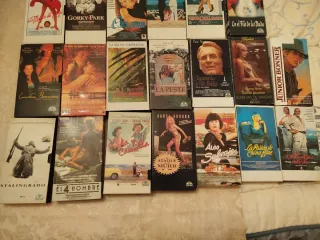 GRAN LOTE 32 Películas VHS Vintage Variado Español