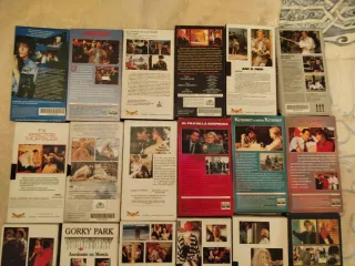 GRAN LOTE 32 Películas VHS Vintage Variado Español