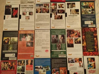 GRAN LOTE 32 Películas VHS Vintage Variado Español