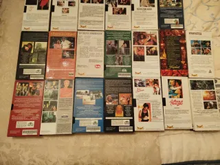 GRAN LOTE 32 Películas VHS Vintage Variado Español