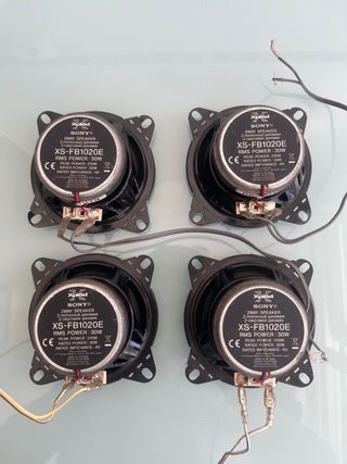 Altavoces Sony para Coche (4 Unidades)
