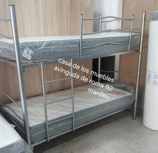 Cama litera metálica