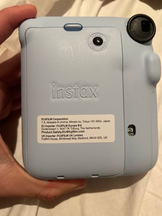 Cámara Fujifilm Instax Mini 12 Azul Claro