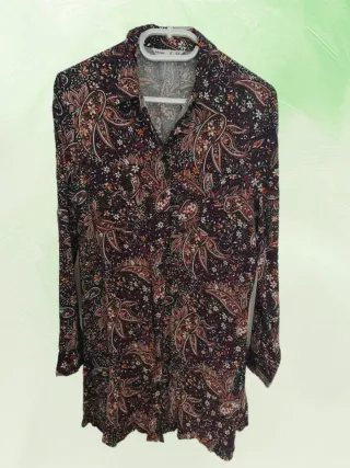 Vestido estampado Lefties talla S