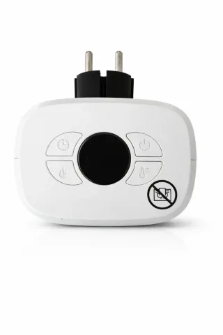 Mini estufa enchufable efecto llama 400W