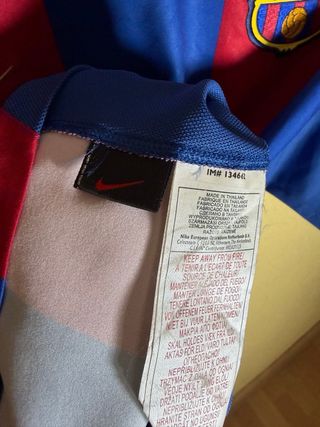 Camiseta FC Barcelona nike 2002/2003 Home Shirt L