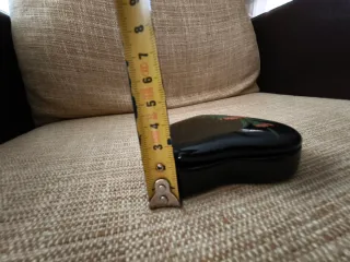 Cenicero Corazón Negro Decorado