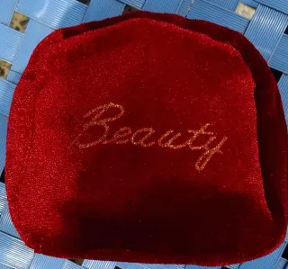 Monedero neceser terciopelo