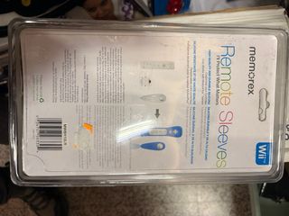 Fundas Memorex para Mando Wii (Azul)