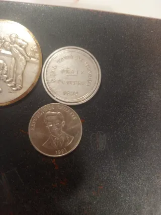 Lote de monedas antiguas