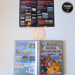 Nintendo GameCube Negra PAL + Smash Bros + Mando