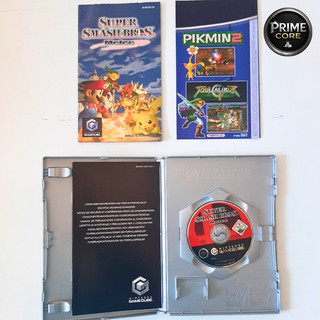 Nintendo GameCube Negra PAL + Smash Bros + Mando