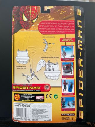 Spiderman Toybiz Spiderman 2 Super posable