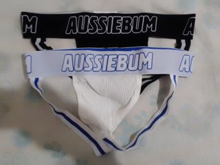 Suspensorio AussieBum XJock Hombre Negro