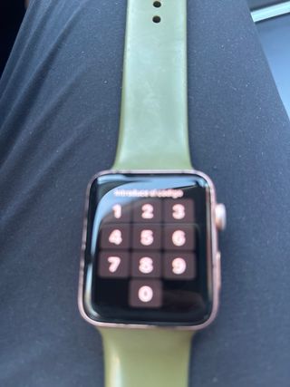 Apple Watch Serie 3 Verde/Oro Rosa