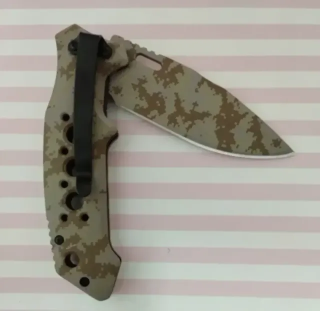 NOVEDAD! K25 CAMO ÁRIDA 8'5CM CON FUNDA. TÁCTICA